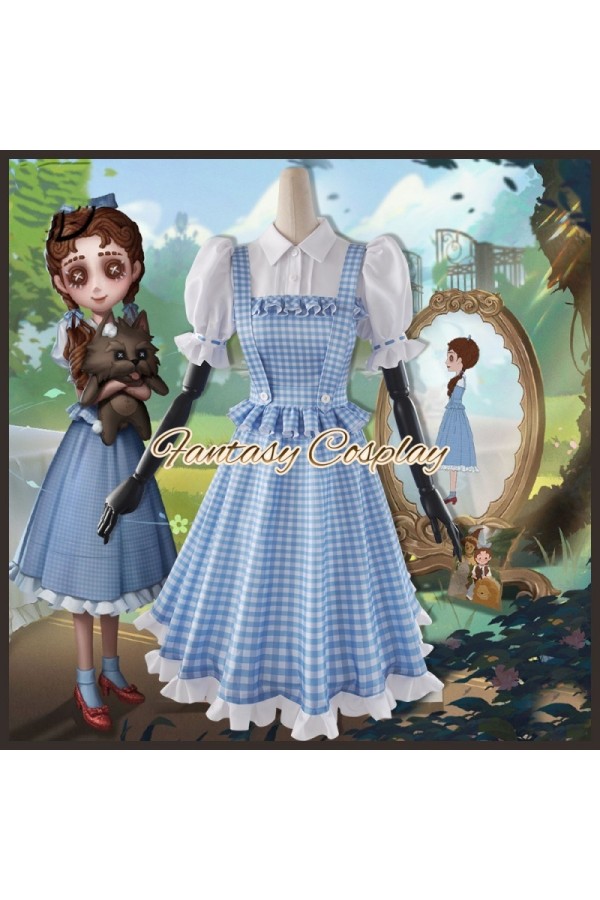Identity V Little Girl Blue Dress Outfit Cosplay Costume